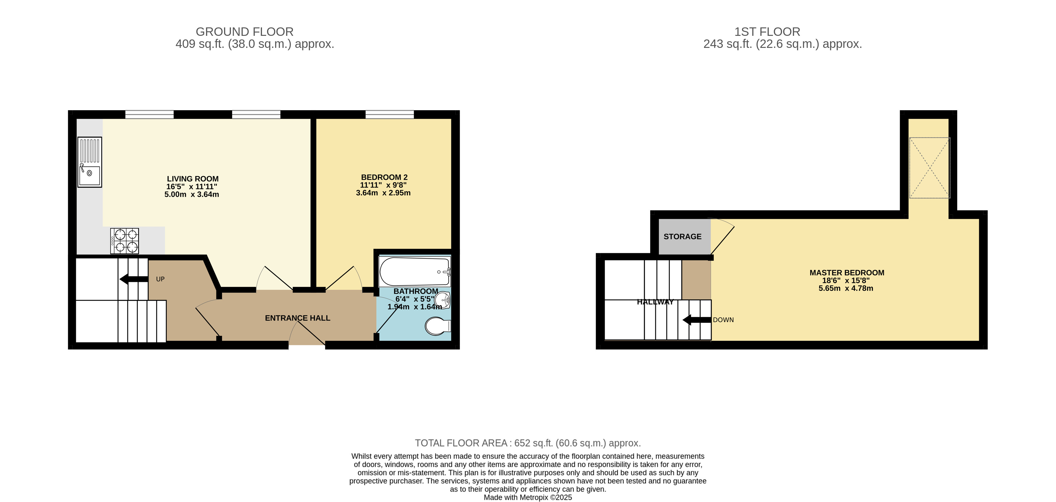 Floorplan for Sherborne Road, Yeovil, Somerset